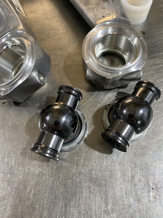 Реставрация шаровых , разборным методом