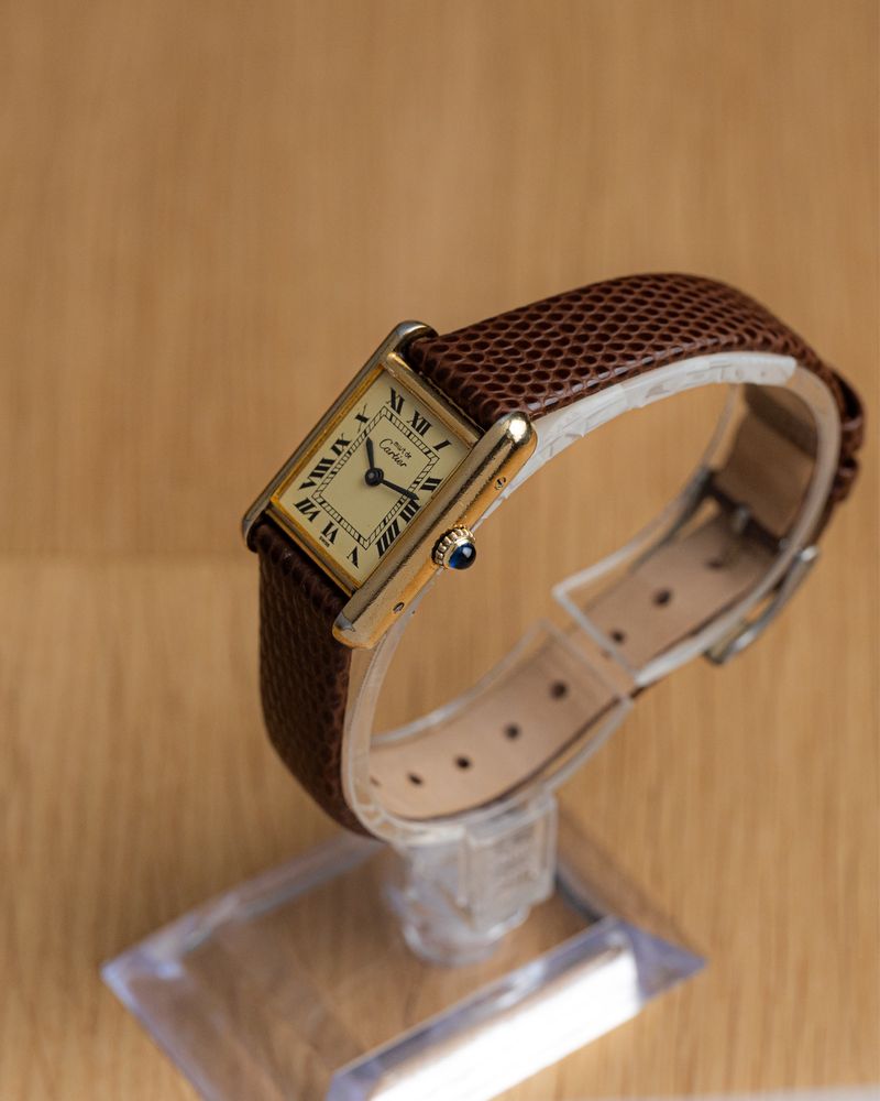 Relogio Cartier tank must lady - Caixa