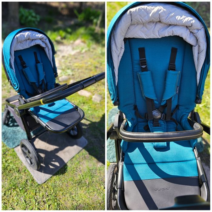 MUUVO QUICK SE Paradise Green 2 w 1 - gondola + spacerówka