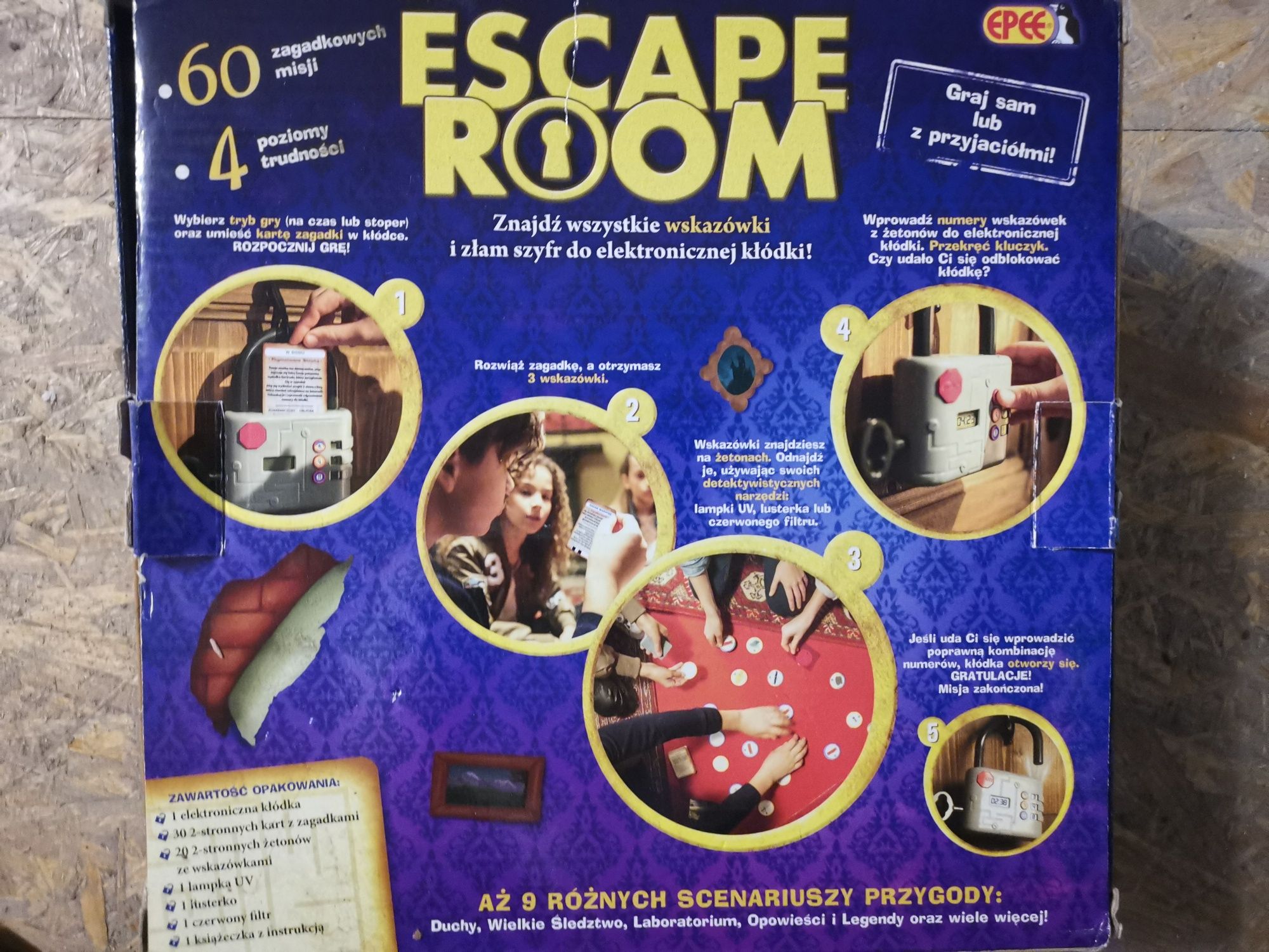 Escape Room gra logiczna