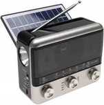 Radio awaryjne solar bluetooth USB BATERIA KABEL LATARKA ANTENA "3875"