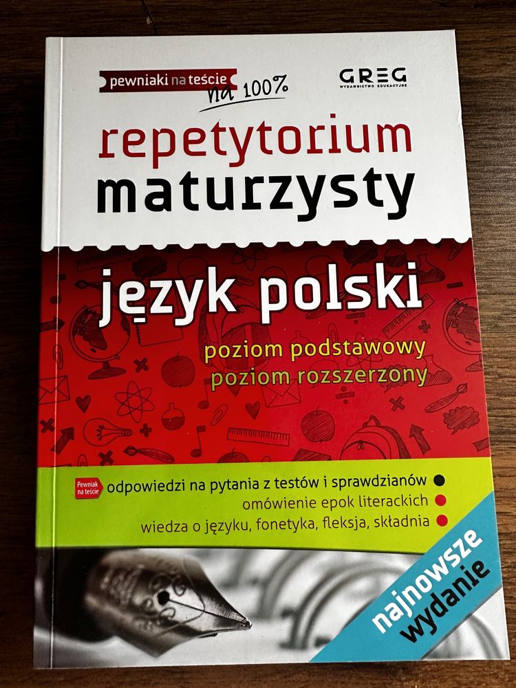Repetytorium Maturzysty Język Polski GREG 2022