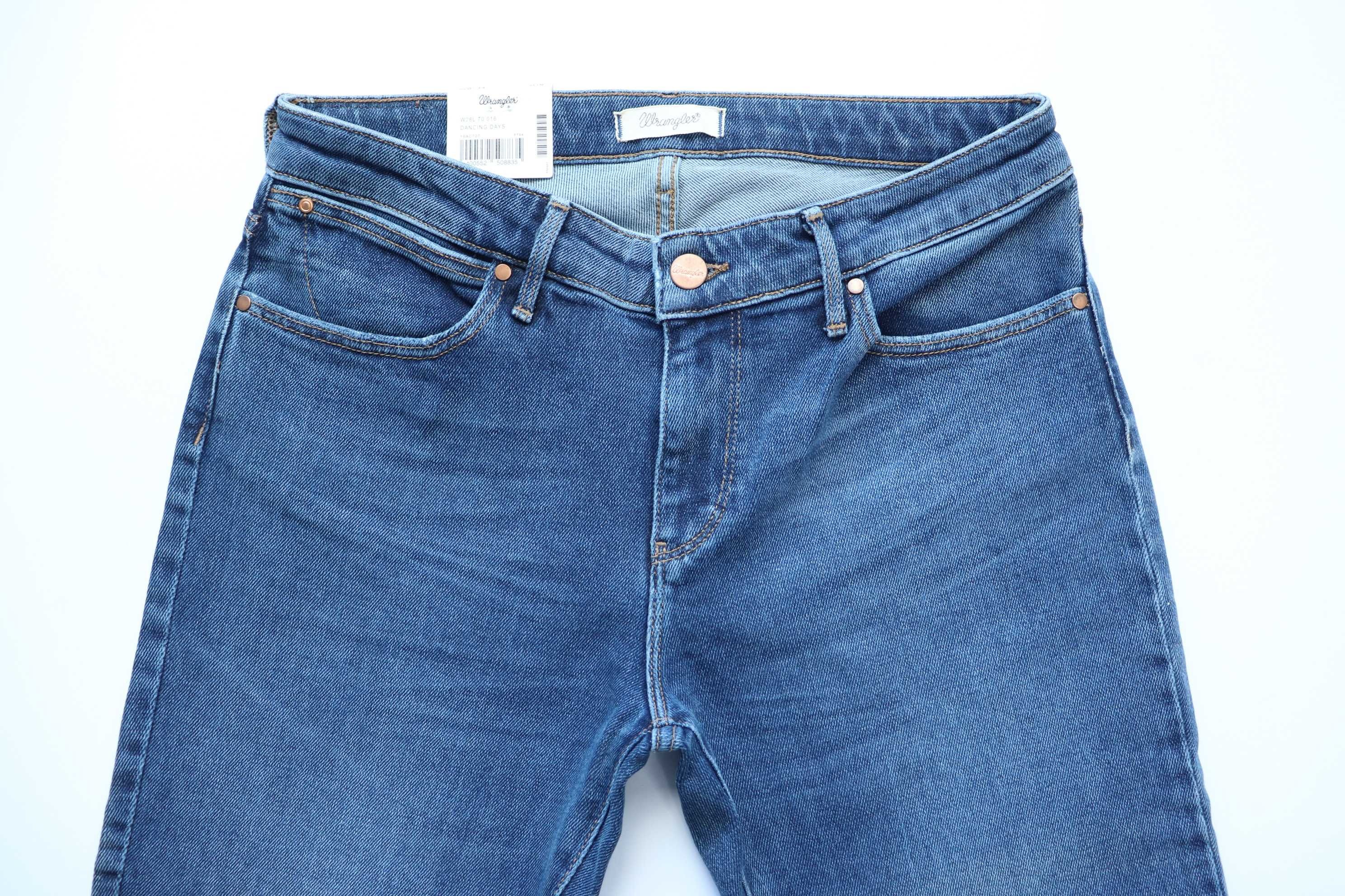 WRANGLER SLIM W28 L34 damskie spodnie jeansy nowe