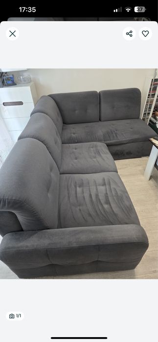 Rogówka Narożnik z funkcją spania