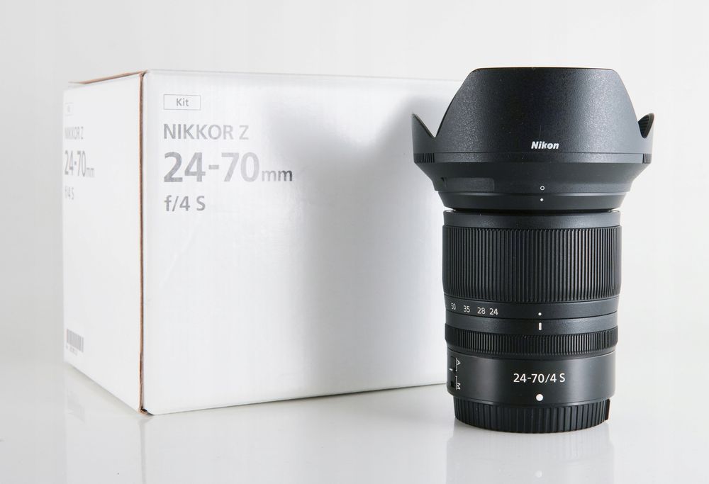 Obiektyw Nikkor Z 24-70mm f/4 S, stan bdb.