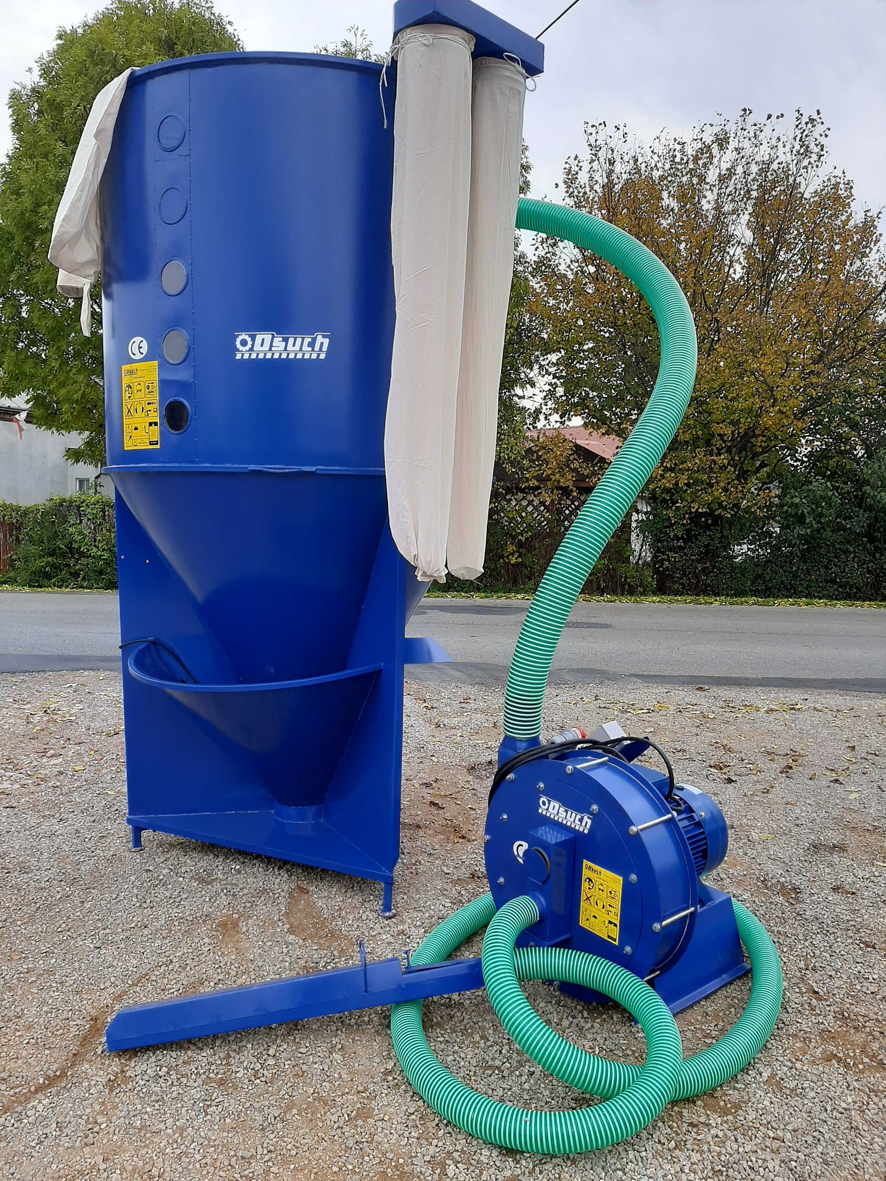 ZESTAW paszowy mieszalnik(0,5-3t)+ śrutownik 7,5/11/15kw OSUCH