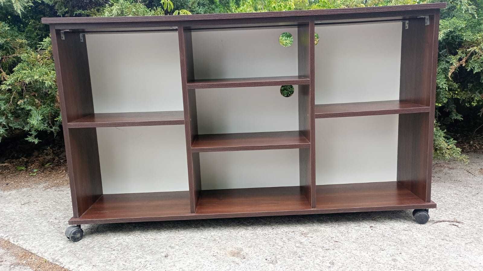 Szafka RTV stojąca 140x83 szafki komody regały otwarte do  biuro dom