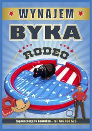 Byk rodeo do wynajęcia