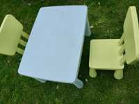 Stolik i krzesełka dla dziecka mamut