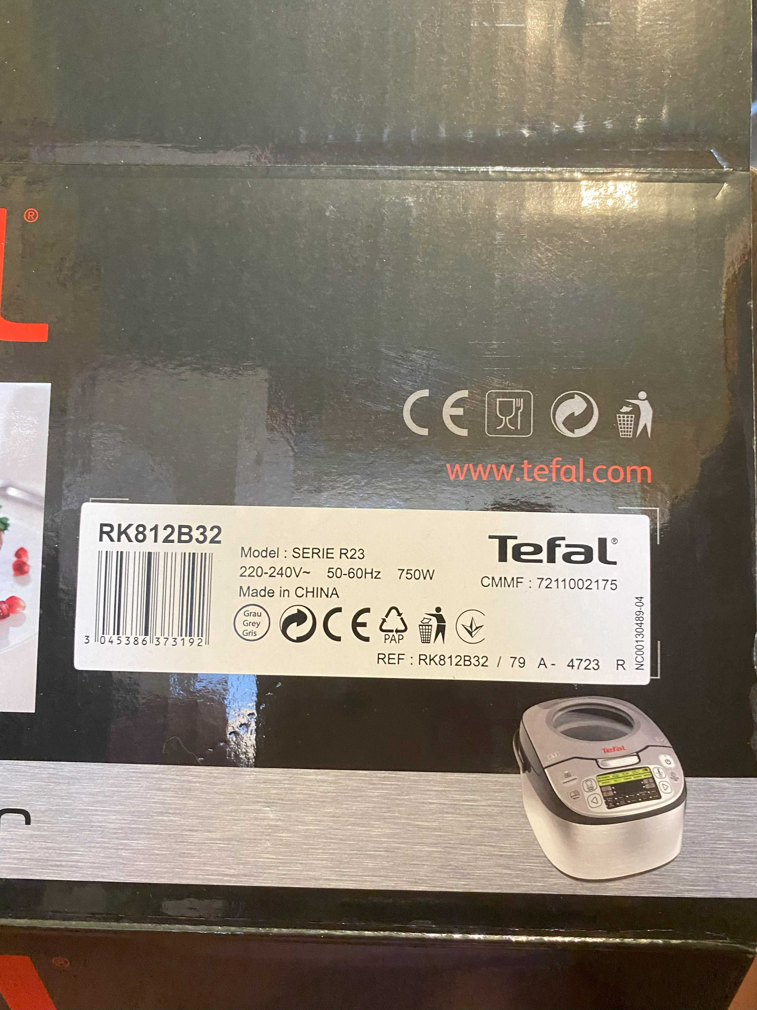 Мультиварка TEFAL Fuzzy Logic RK812B32