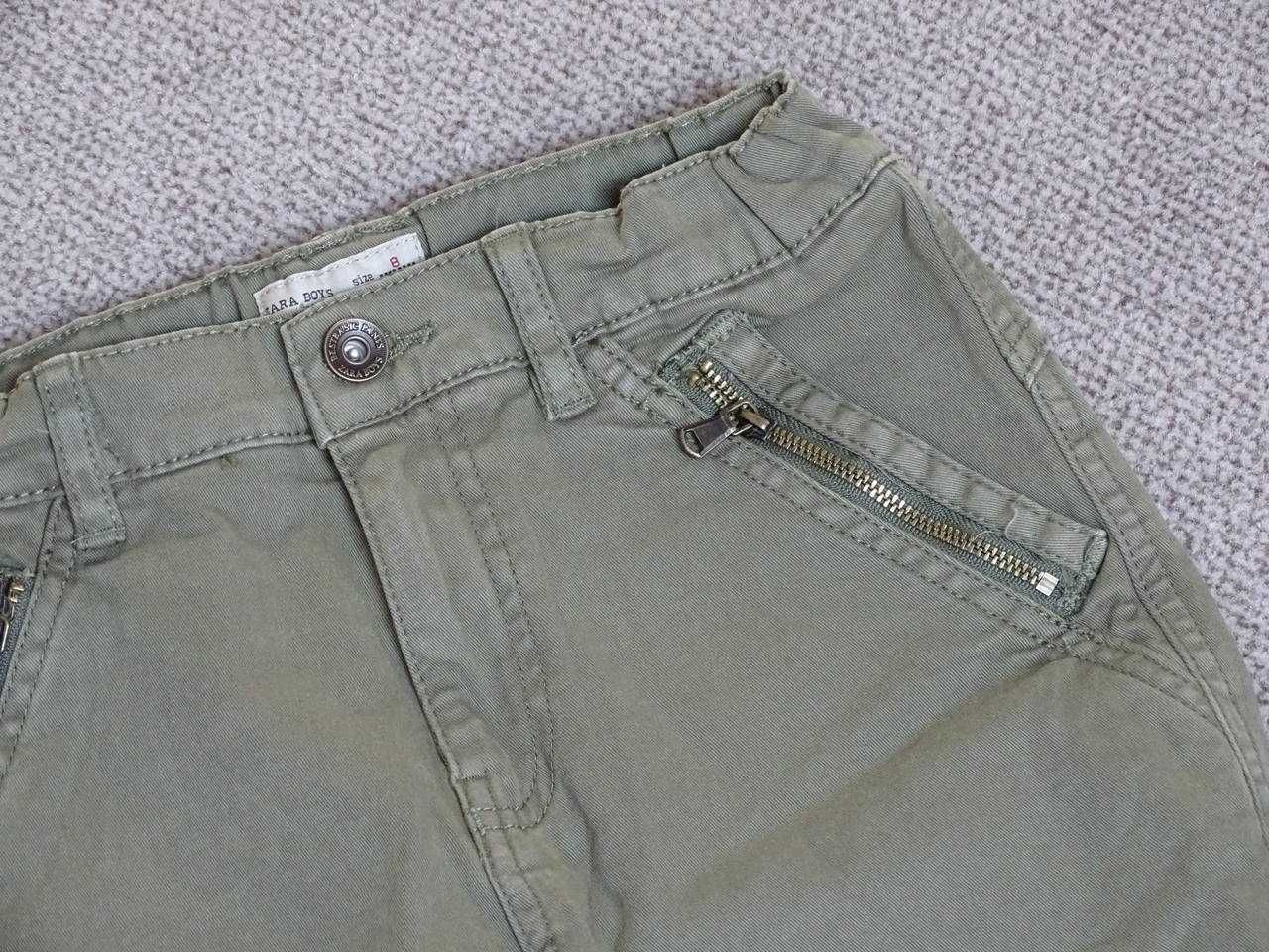 Krótkie spodnie Zara r.128 spodenki jak nowe