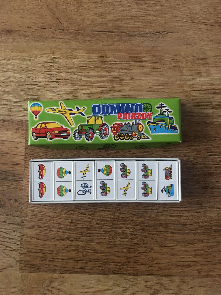 Domino pojazdy gra