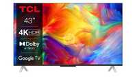 Telewizor TCL 43P638  4K UHD, Smart TV: Android TV, WiFi,