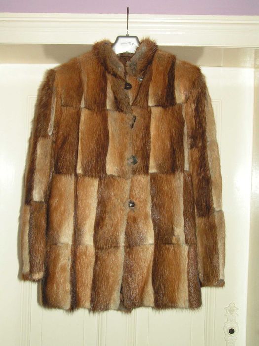 Futro,futerko z piżmaków.