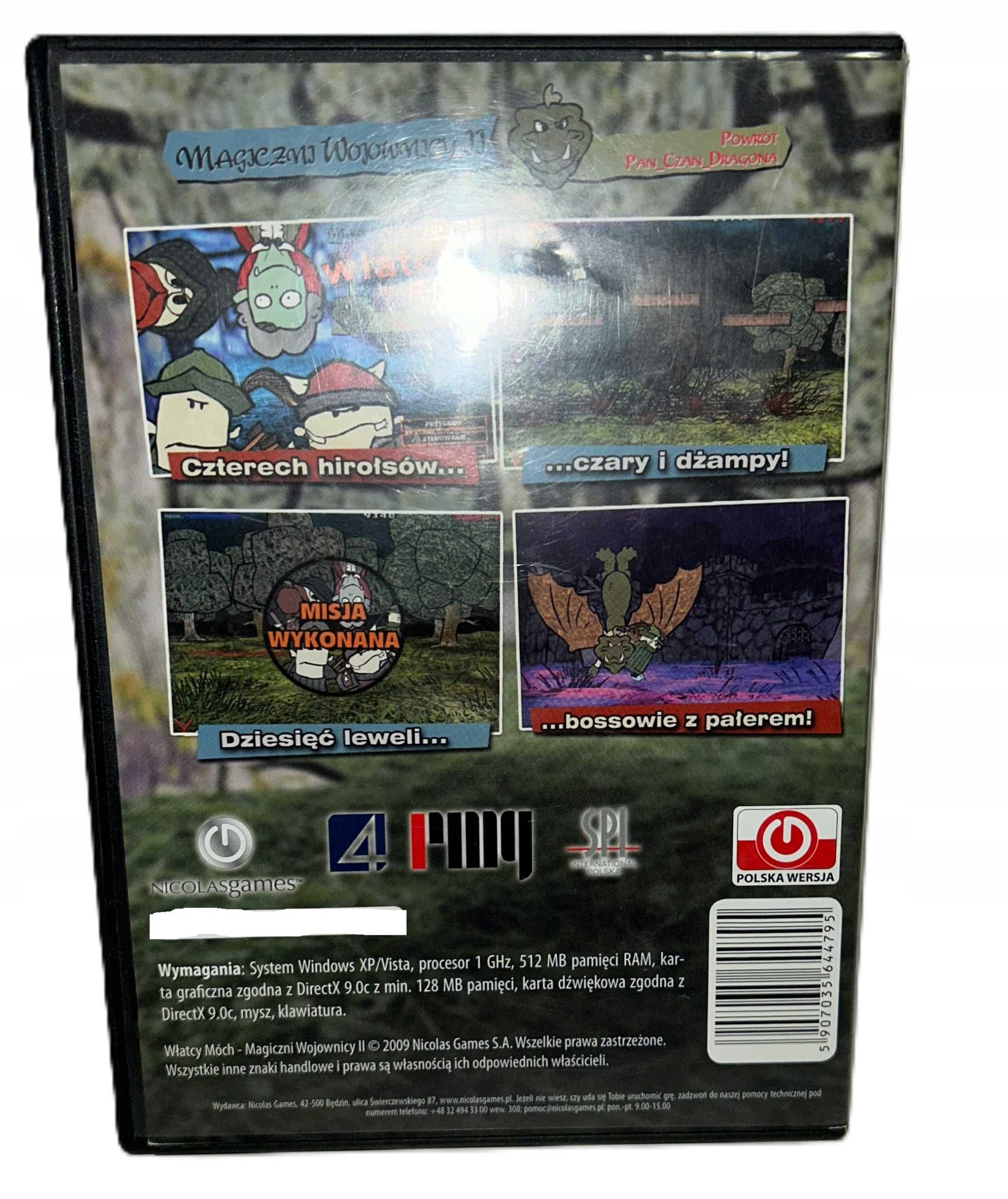 Włatcy Móch Wojownicy II Powrót Pan Czan Dragona BOX PL