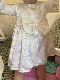 Komplet sukienka do chrztu r.74-80