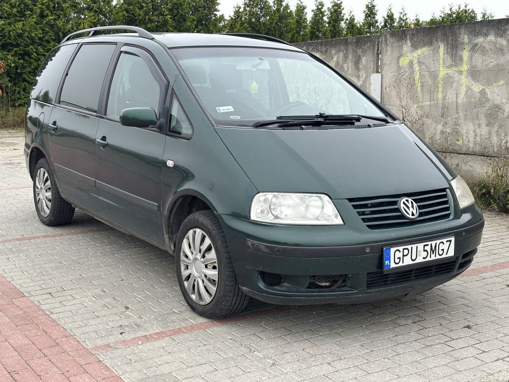 Volkswagen Sharan 2001 1.9tdi, 6 biegów, 7 miejsc, sprawny jezdzacy