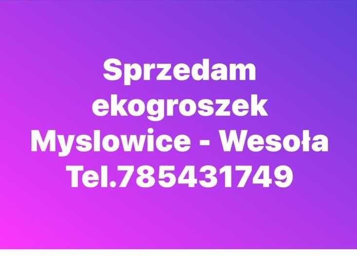 ekogroszek wesola lider ekogroszkow wys kaloryczność!!! promocja