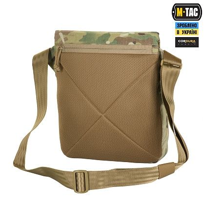 M-Tac сумка Konvert Bag Elite Black Multicam чоловіча тактична барсетк