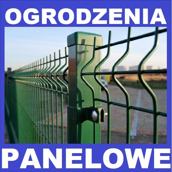 OGRODZENIA PANELOWE Zestaw Przęsło Podmurówka Ogrodzenie Montaż Płoty