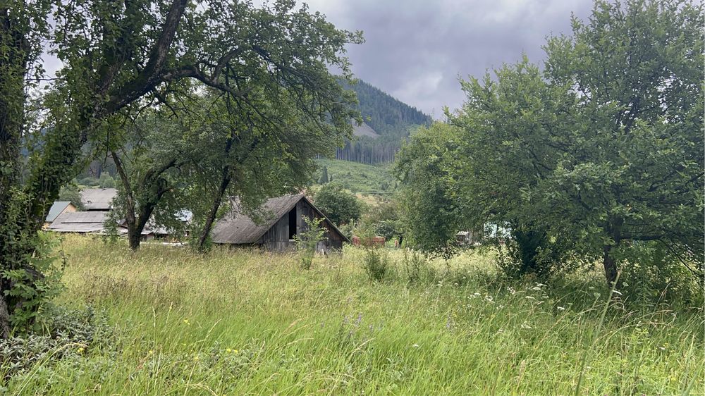 Продається ділянка у горах Закарпаття село Голятин