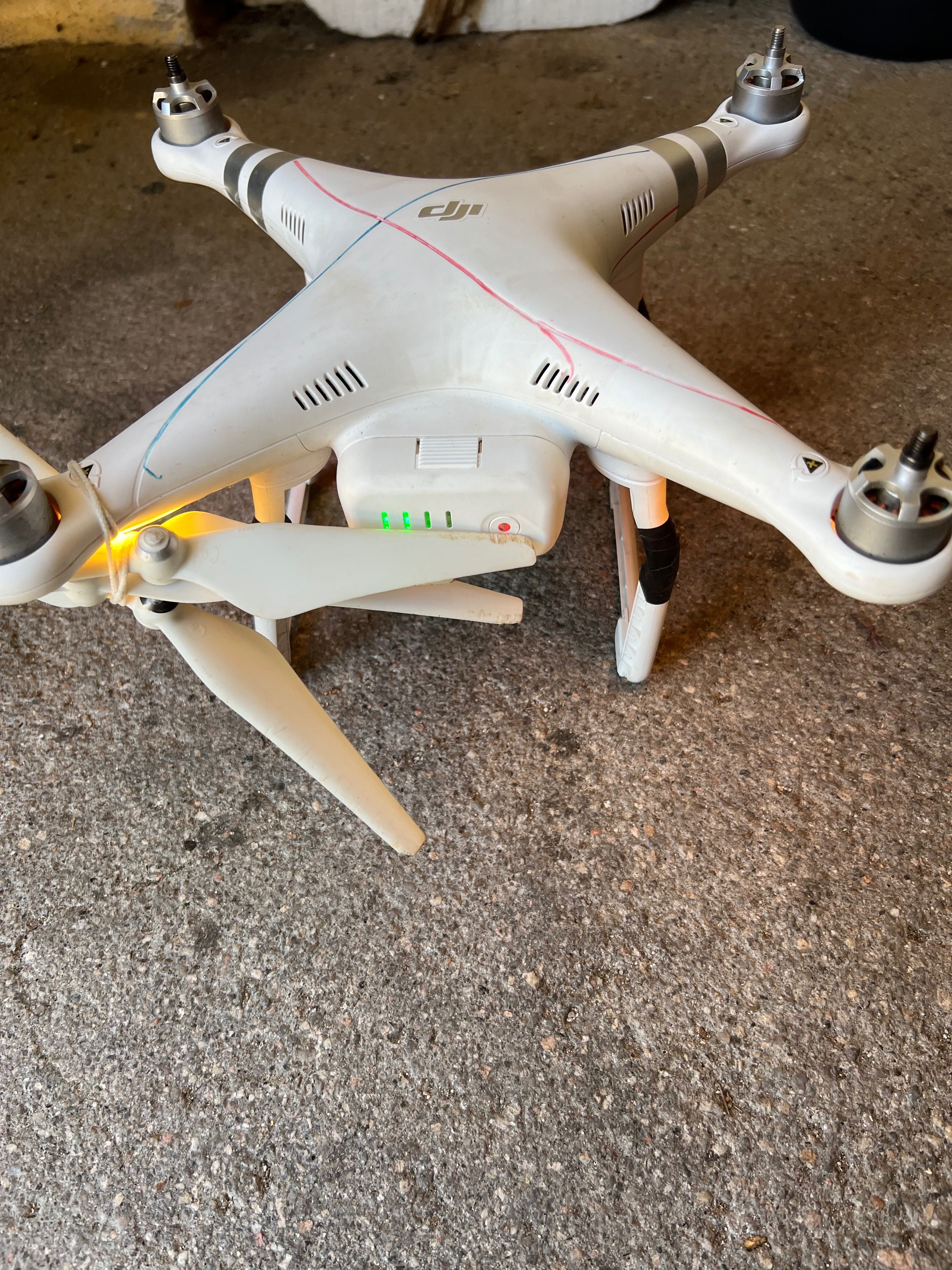 Drones phanton 3 advanced /e profissional dourado