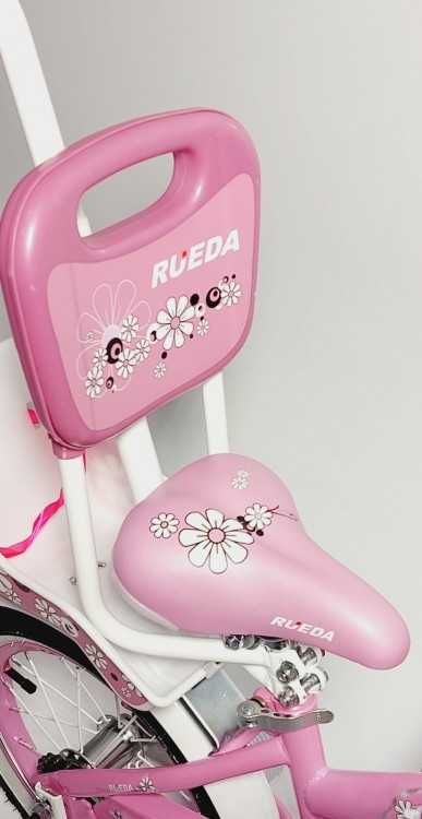 Детский розовый велосипед Flower-Rueda 18, 20 дюймов