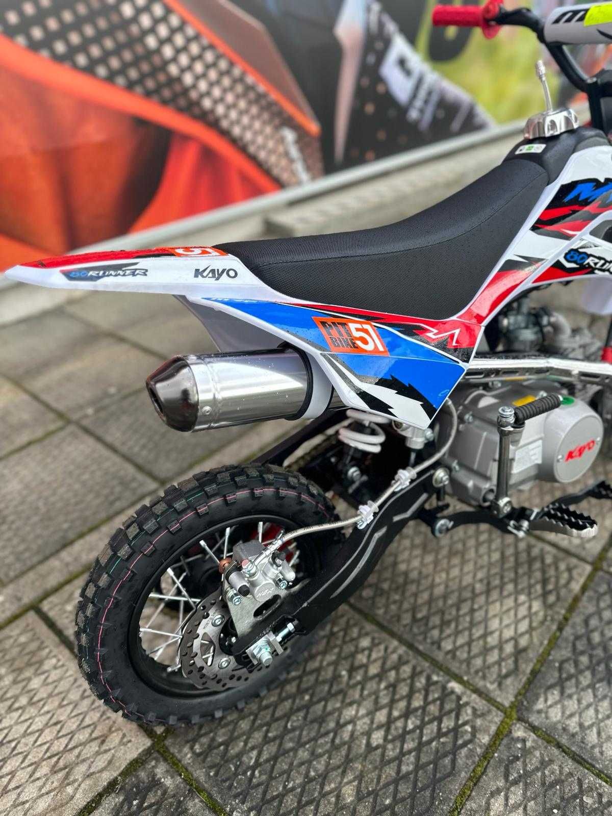 Nowy Cross Pit Bike MRF 80 RUNNER - Wysyłka GRATIS cała Polska!