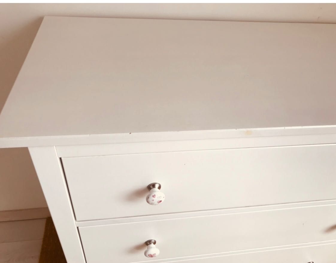 Komoda Hemnes biała Ikea