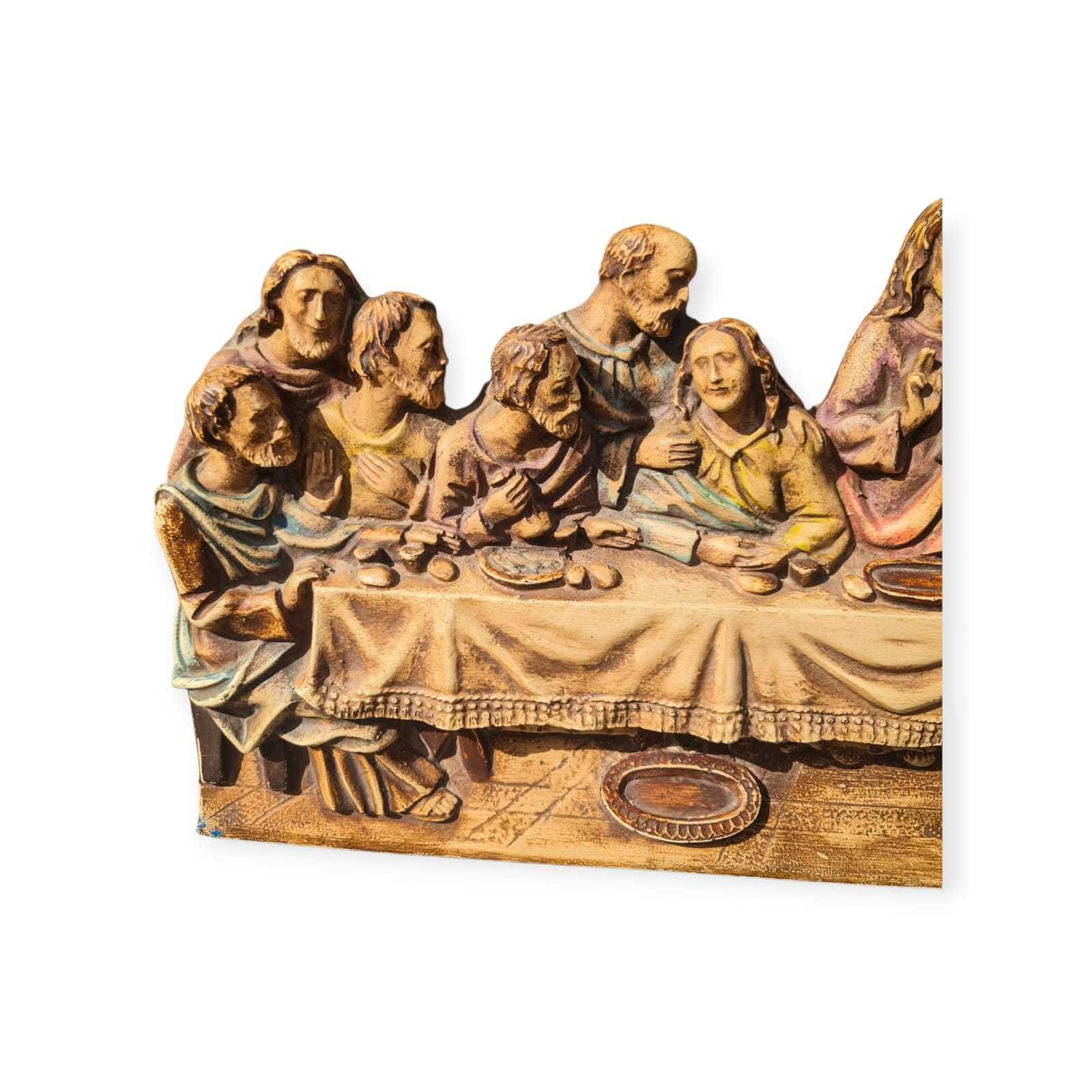 Moldura “A Última Ceia” em Gesso – 70×31 cm