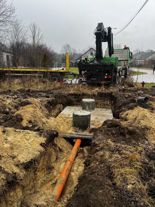 Szamba Szambo z Wykopem Zbiornik na Deszczówkę Usługi Kompleksowe