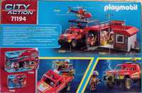 Playmobil zestaw klocków Wóz Strażacki Straż Pożarna na dzień dziecka