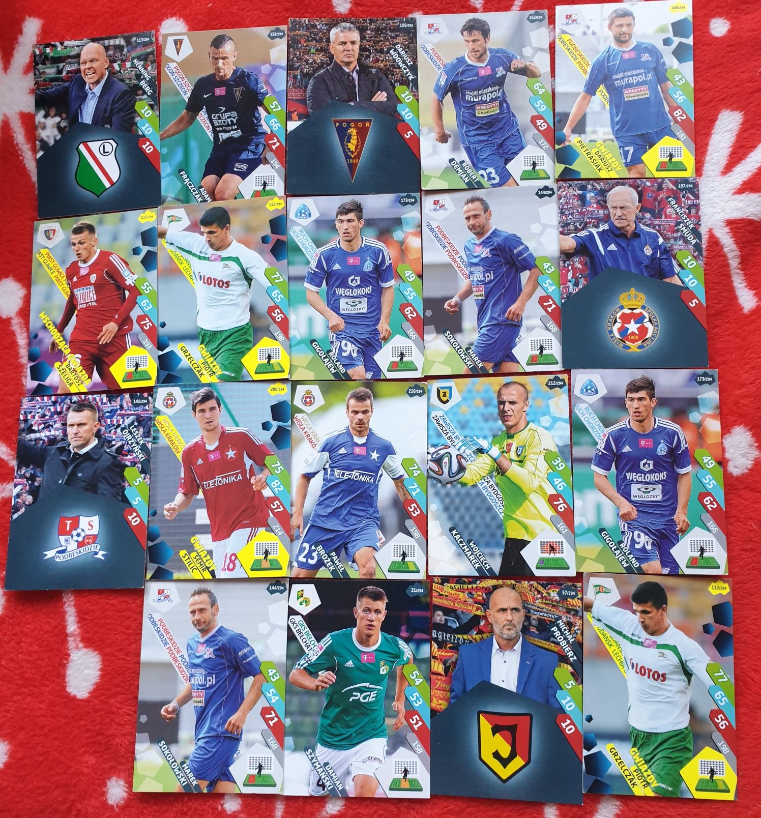 Karty ekstraklasa 14/15 13/14
