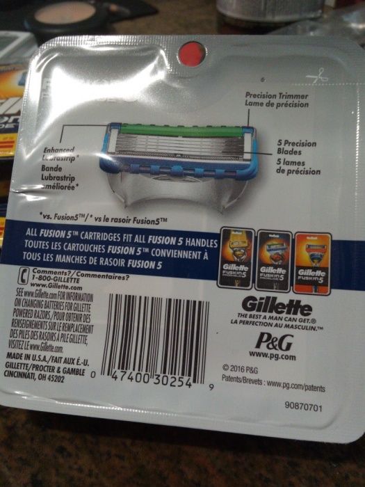 Gillette Fusion USA