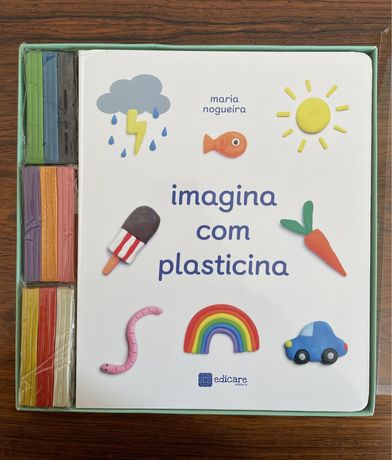 Livro de atividades Imagina com Plasticina, Edicare