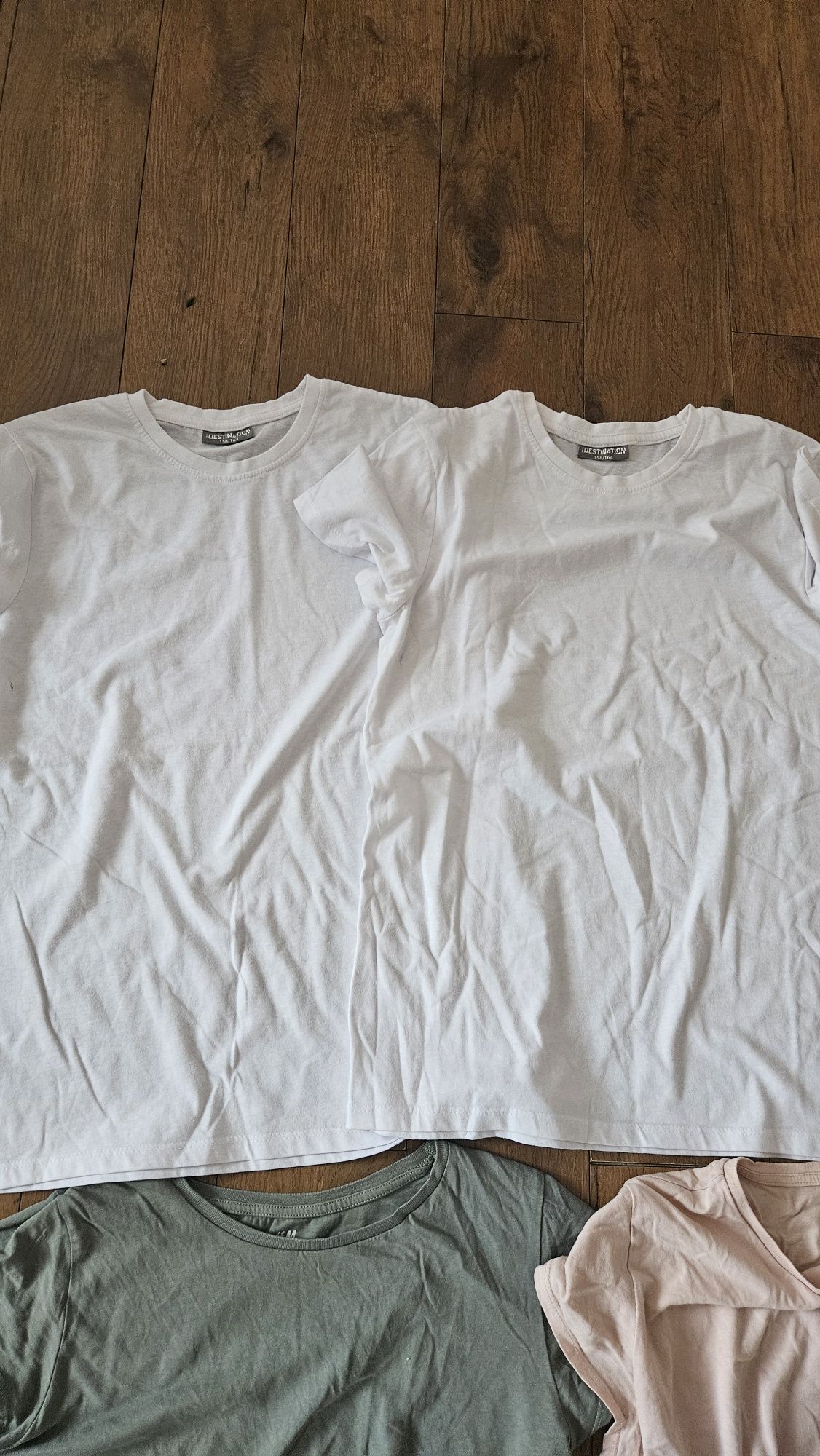 Bluzki T-shirty bawełniane krótki rękaw H&M
