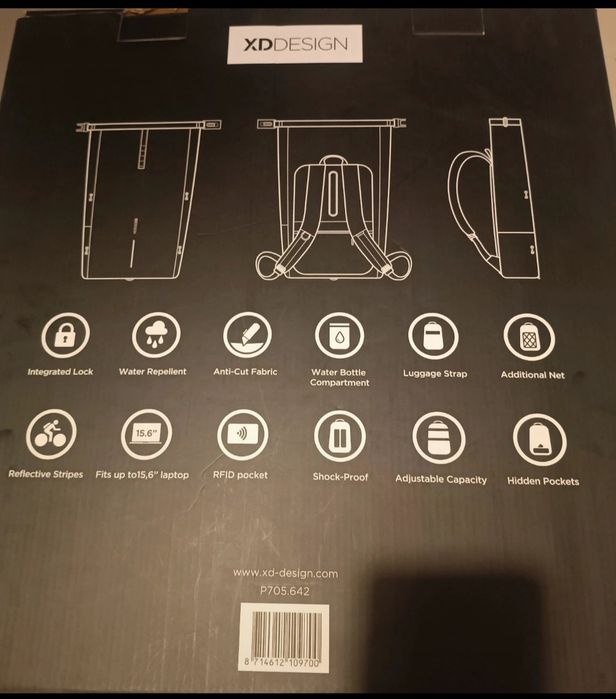 Nowy pojemny plecak XD Design