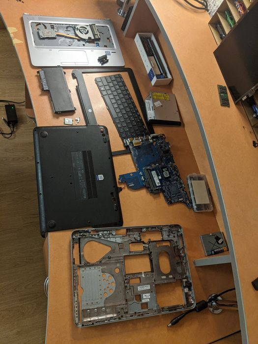 Hp 640/650/ G3/G2 Топкейс/Кришка/Рамка/Клавіатура/Кулер/Шлейф/Клавіату