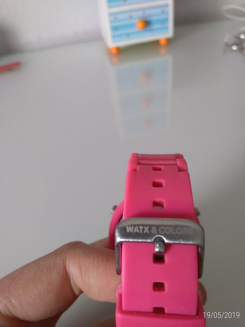 Bracelete watx cor rosa