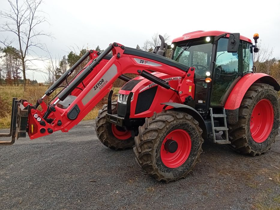 Zetor Forterra 140 HSX, Ładowacz  ZQ5s Quick nowy, Track Lift, metal f