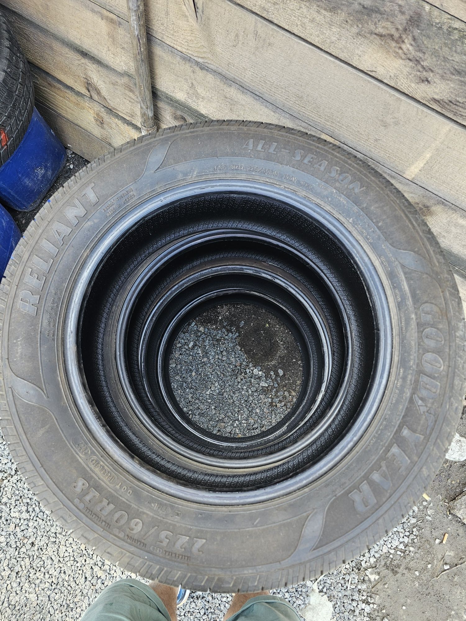 Літня гума Goodyear Reliant All-Season 225/60R18 - 100V, 2022 рік.