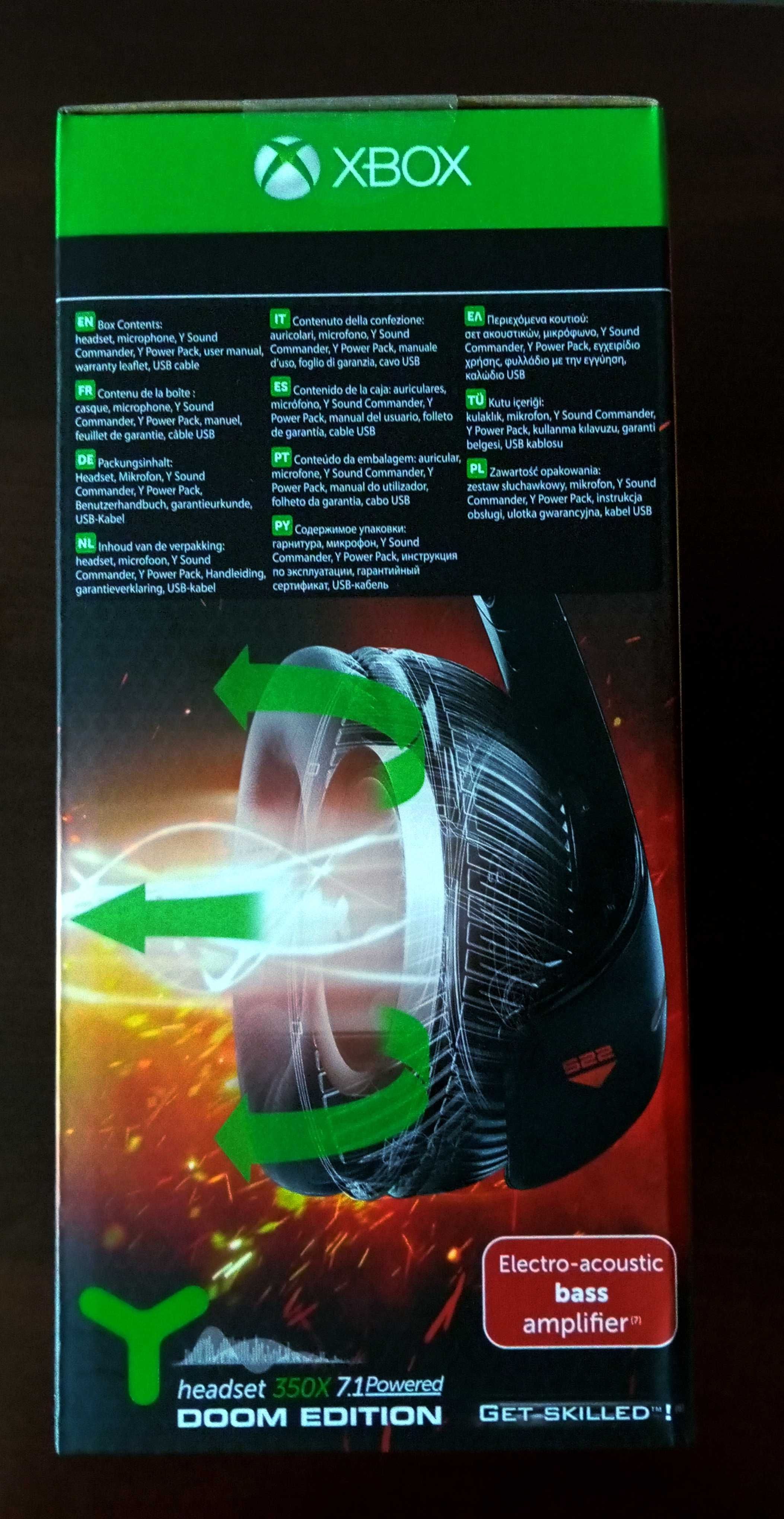 THRUSTMASTER headset 350X 7.1 doom edition