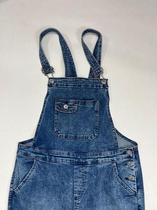 Jeans Vintage Blue Ogrodniczki