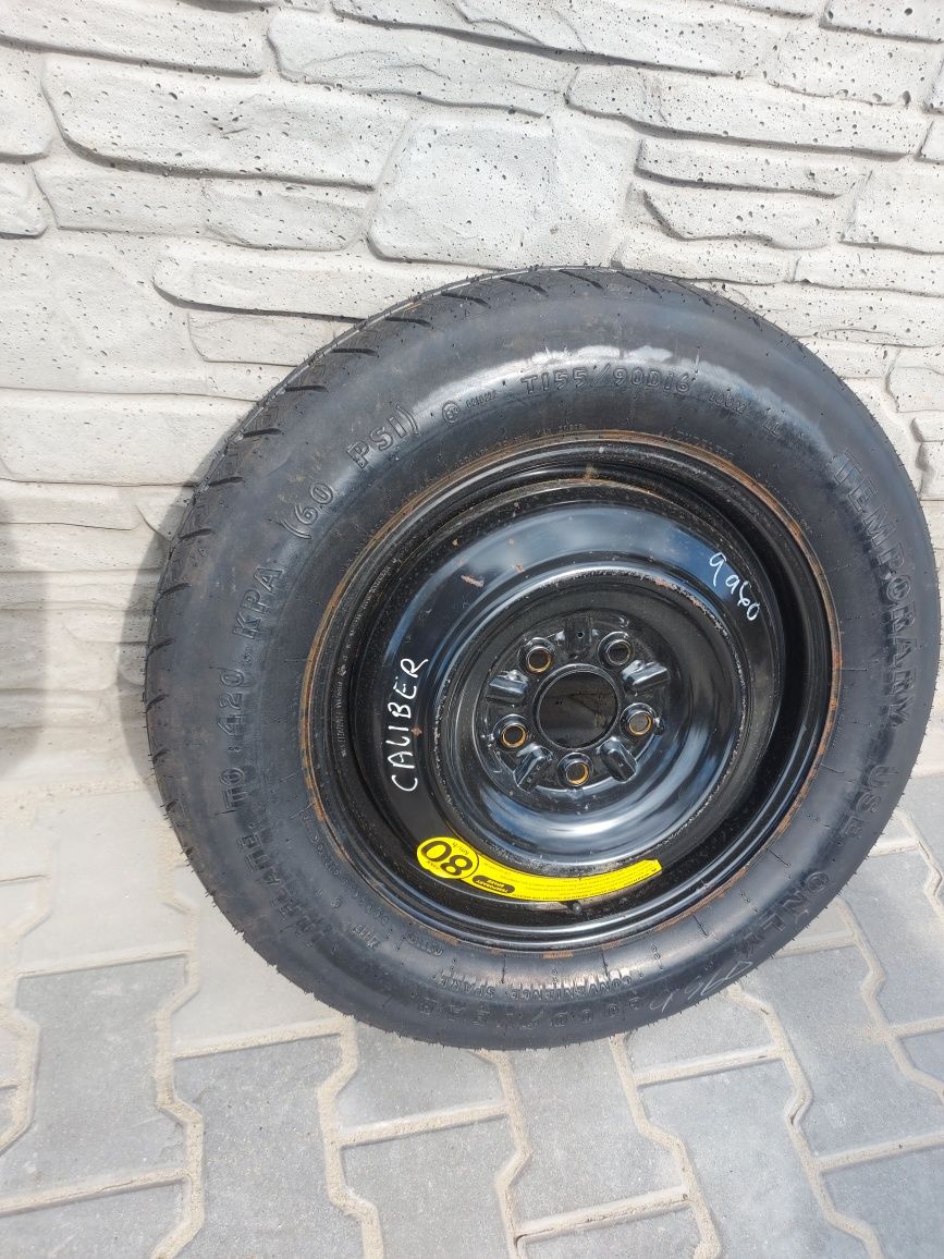 , Caliber koło dojazdowe 155/90r16