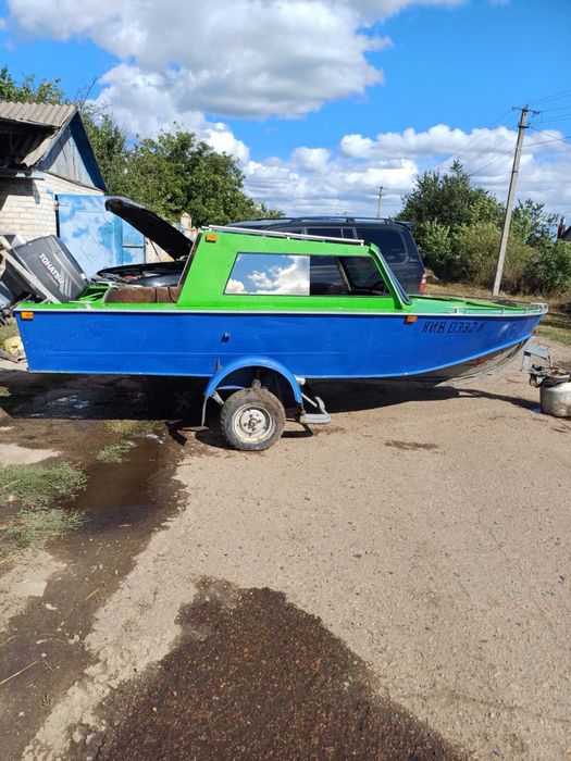 Моторна лодка Прогрес - 4 з мотором Tohatsu 50 к.с.