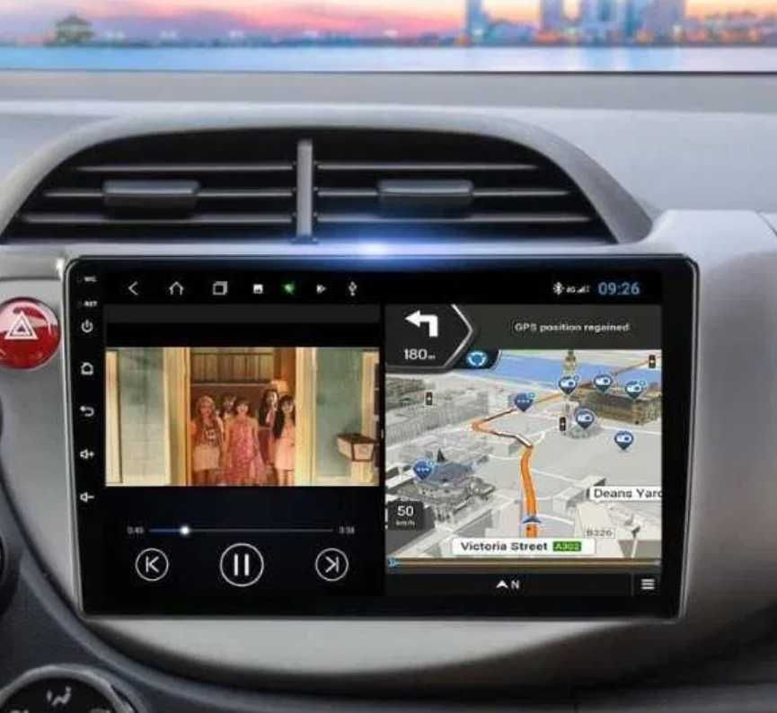 Radio nawigacja Android GPS Honda jazz III 07-14