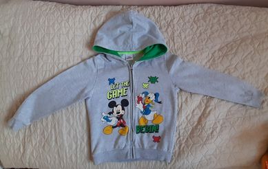 Bluza chłopięca rozsuwana disney 122 Myszka Mickey