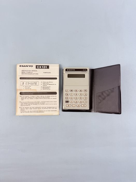 Stary kalkulator Sanyo CX-131