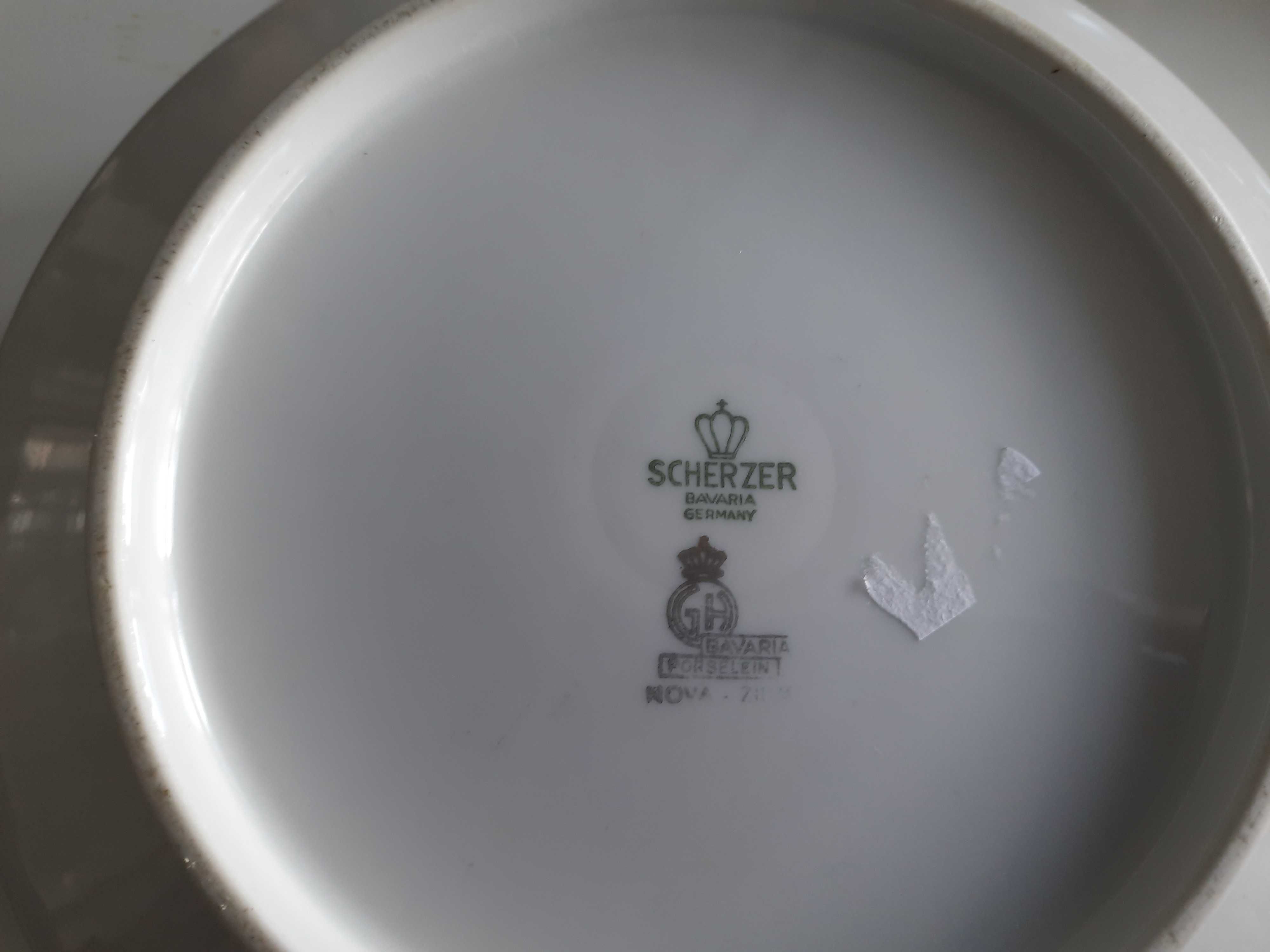 Porcelanowa salaterka, miska "Scherzer"