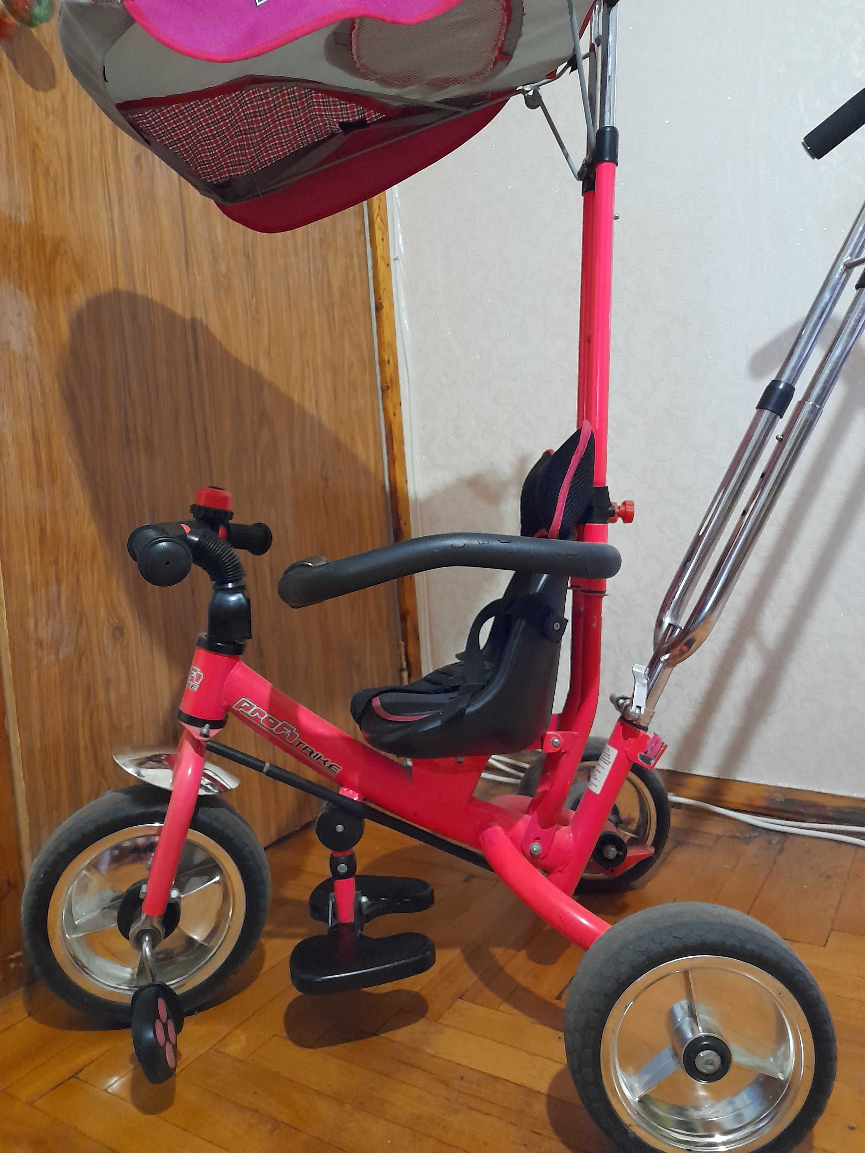 Велосипед для дівчинки (рожевий)